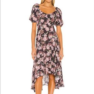 Yumi Kim Floral Midi Dress